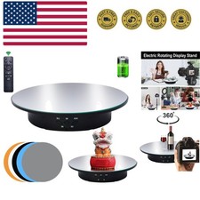 Motorized Rotating Display Stand, 7.87inch /17.6lbs Load, 360 Degree Electric...