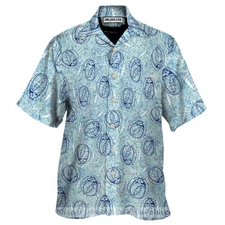 Grateful Dead Seamless Pattern All Over Print 3D Hawaiian Shirt And Beach Short