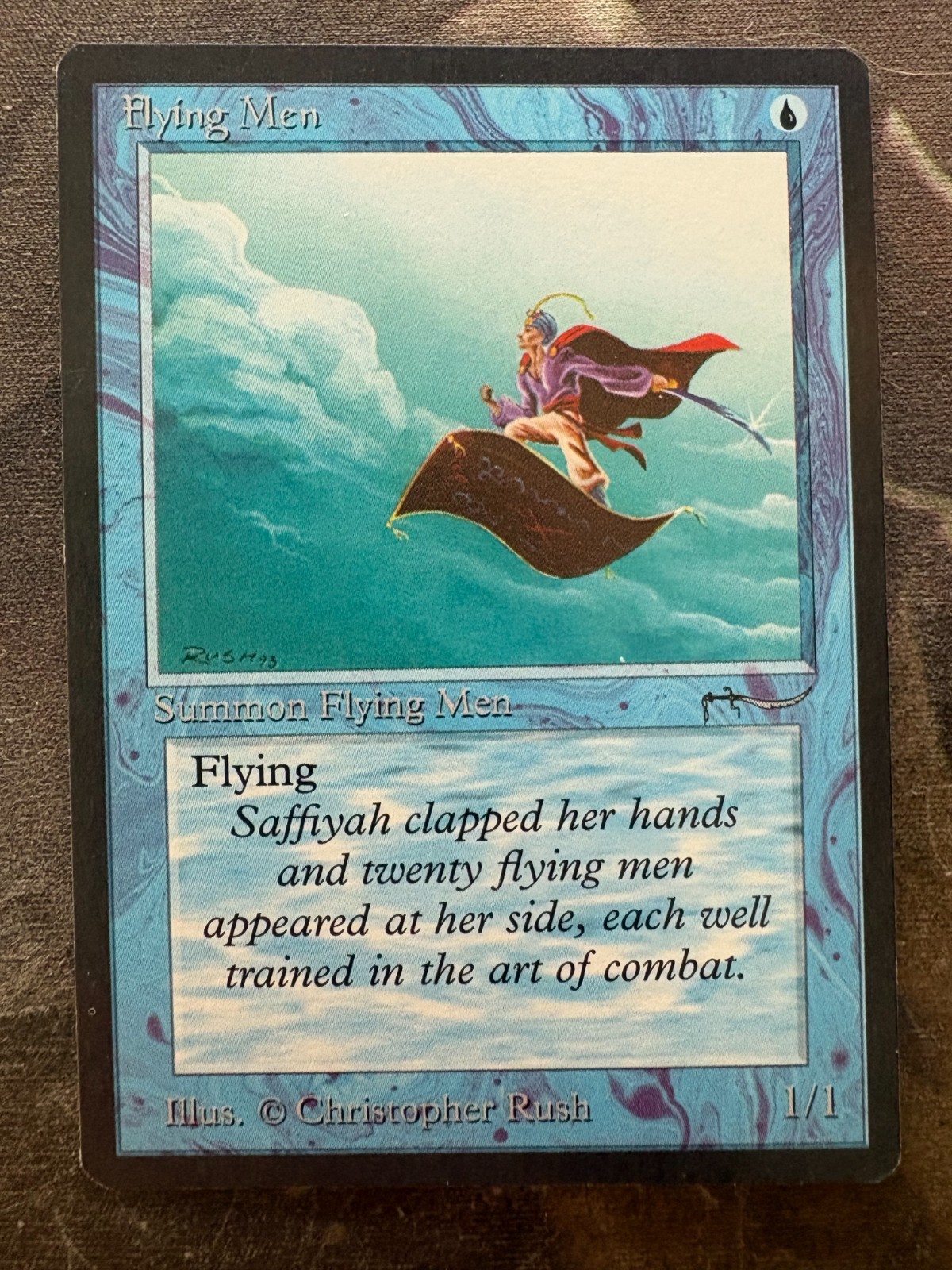 *** ARABIAN NIGHTS Flying Men *** NM+ Beauty! - DUTY FREE - MtG Magic