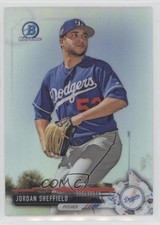 2017 Bowman Draft Chrome Refractor Jordan Sheffield #BDC-134 fm0