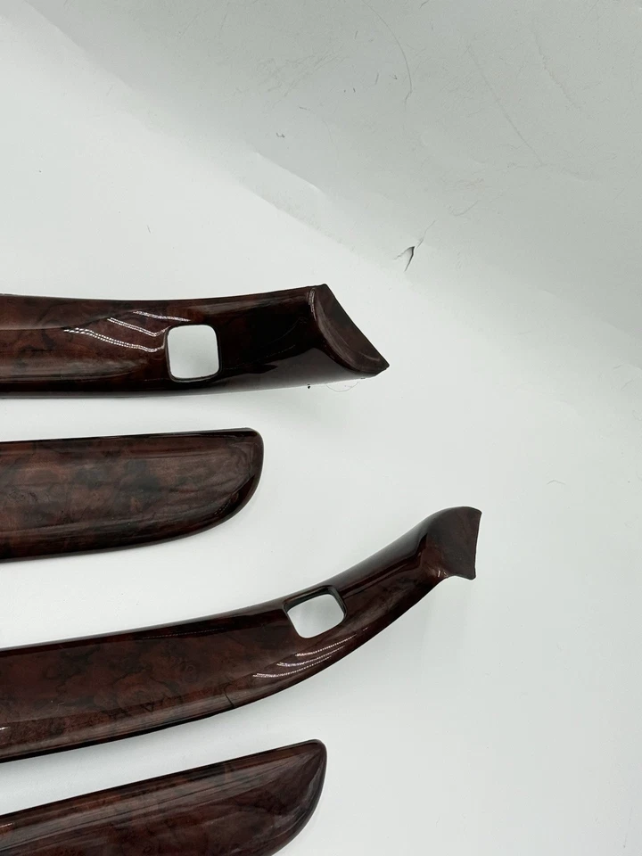 Juego de molduras para molduras de puerta interior Buick Lesabre 2000-2005 grano de madera OEM Foto 4 de 4
