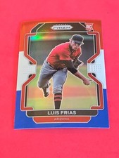 2022 Luis Frias ROOKIE RC Panini Prizm #261 Red White & Blue Prizm