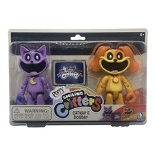 Poppy Playtime Smiling Critters CatNap DogDay Figure Set w/ TV Accessory New