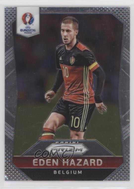 2016 Panini Prizm UEFA Euro Eden Hazard #22 0lv3