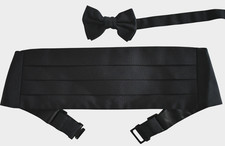 New POLO RALPH LAUREN BOYS 8-20 100 Silk BOW TIE  CUMMERBUND Tuxedo Set