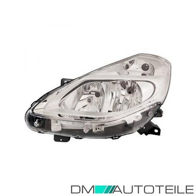 Scheinwerfer links chrom H7/H7 passt für Renault Clio III +Grandtour bj 09-14