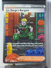 Lt. Surge's Bargain Mega Evolution SIR 185/132  - NM -Many Listed! on eBay