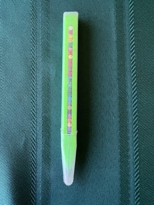 Vintage 26 All In One Color Pencil Set Square Barrel Plastic Cover Japan