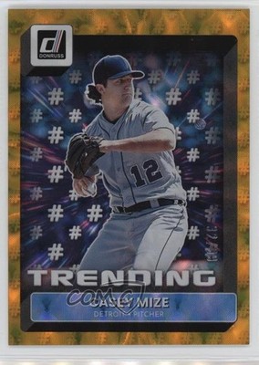 2022 Panini Donruss Trending Gold /99 Casey Mize #T-10 0m0