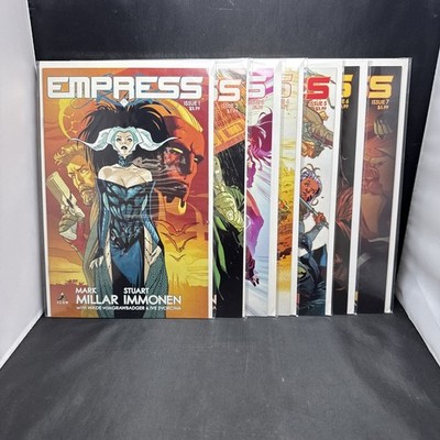 Empress Issue # s 1 2 3 4 5 6 & 7. Icon 2015. (G19)(28)