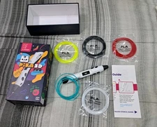 PIKA3D PRO 3D Printing Pen - Includes 3D Pen + 4 Colors of PLA Filament 