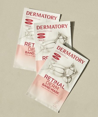 DERMATORY 5 Sheets Retinalderm Band Mask Korean Facial Mask
