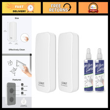 2 Pack Magnetic Dry Erase Board Erasers Cleaner, Whiteboard Glass Remover, H