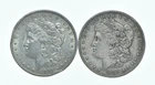 1891 & 1890 Morgan Silver Dollar $1 Bullion Collection Lot *202