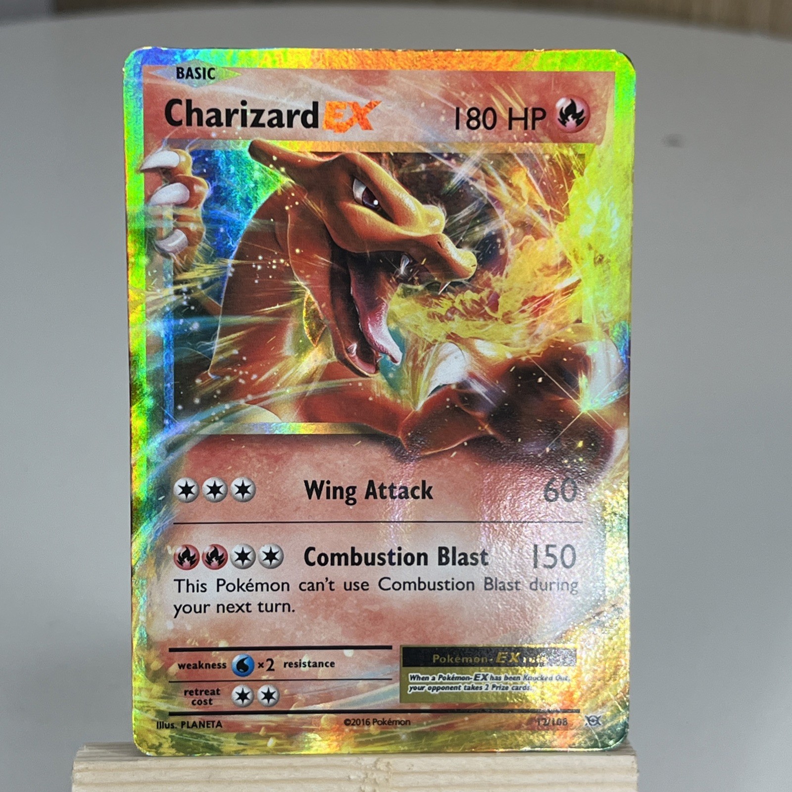 Charizard EX Ultra Rare XY - Evolutions EVO Fire Holofoil 12/108  NM