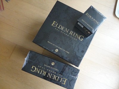 Elden Ring Brettspiel. Kernversprechen (Basis + SGs + Iron Fist Alexander). Neu & Versiegelt
