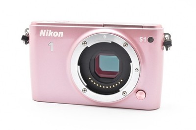 [DPP [329shot] Nikon S1 Pink Body Mirrorless Digital Camera  [MINT]