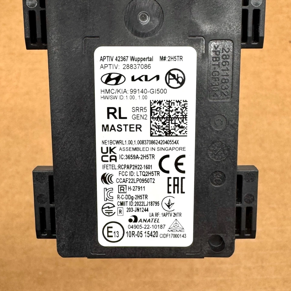 Sensor de detección de punto ciego izquierdo OEM 22-23 Hyundai Ioniq 5 99140-GI100 Foto 2 de 4