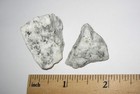 2 SMALL NATURAL 1.1"-1.25" SANDA ROSA AZEZTULITE CRYSTAL STONES NC USA 31.3grams — photo 3