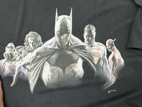 Graphitti Alex Ross Justice League Tshirt Size XL Chest Size 46-48