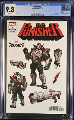 The Punisher #2 - NetEase Games Variant Cover - CGC 9.8