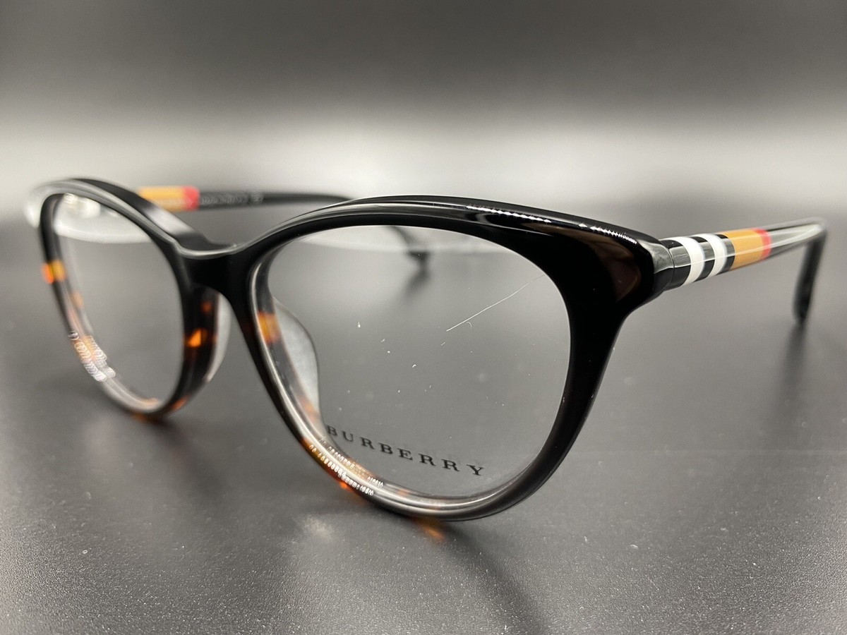 New BURBERRY Optical BE2325 C7 Black Frames Eyeglasses 52-16