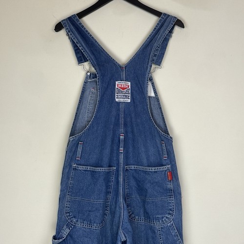 Ikeda Vintage Denim Bib Overalls Adult Unisex Small - Picture 6 of 11
