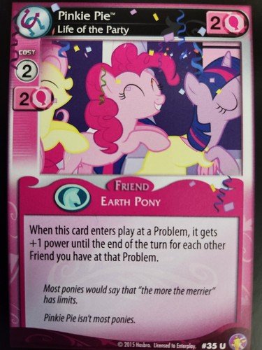 Enterplay My Little Pony CCG Absolute Discord BASIC Singles * Select Your Card * - Picture 78 of 121