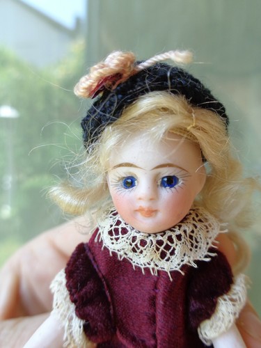 Antike Puppe schönes Mädchen alte Puppe Vintage Doll - Bild 3 von 12