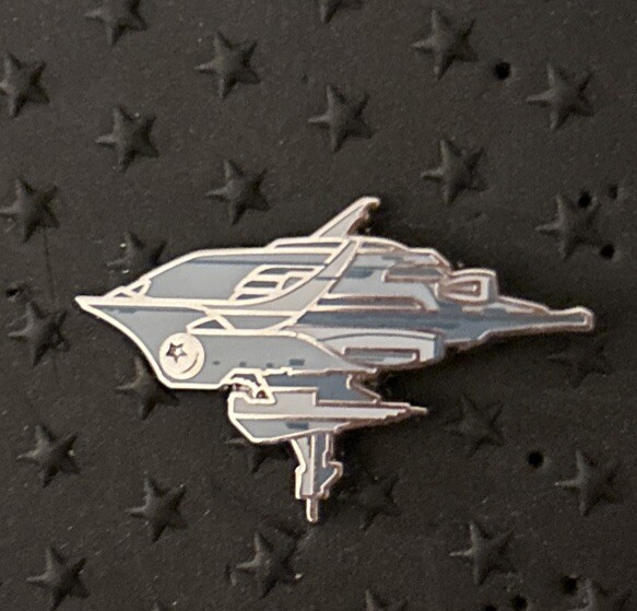 2024 Disney Parks Wall-E Pixar Axiom Ship Hidden Mickey Pin