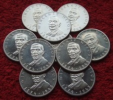 POLAND SET OF COINS PRL 100 ZL VINCENT WITOS (1874-1945) 1984 YEAR ONE PIECE LOT