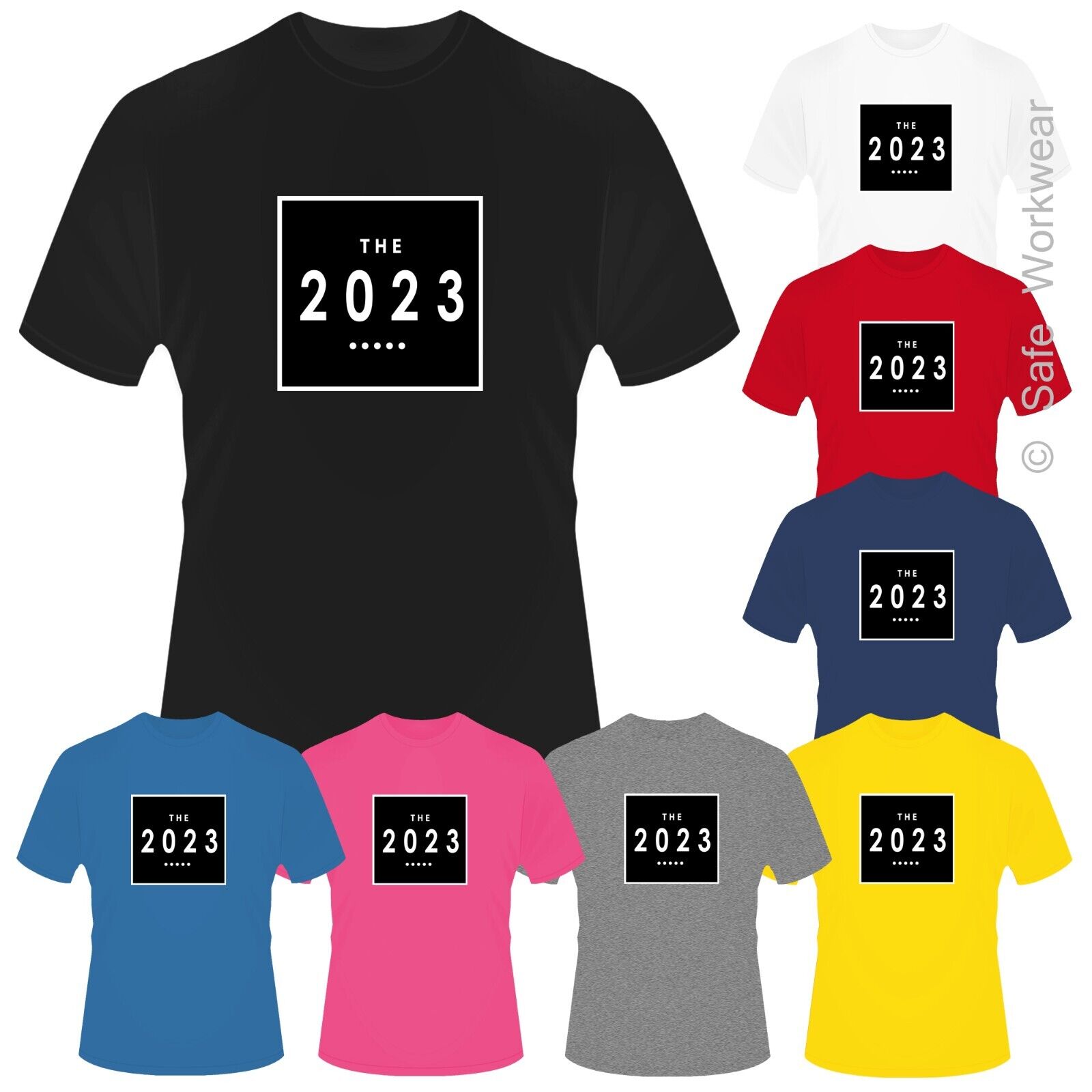The 2023 - Happy New Year T-Shirt for Men, Women, Children