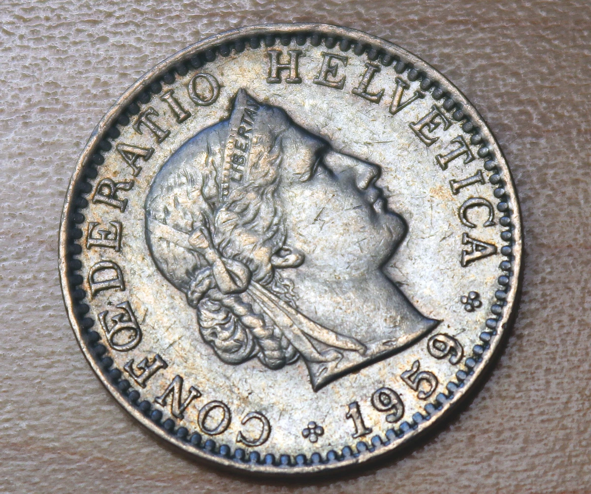 1959 Swiss Coins for sale | eBay