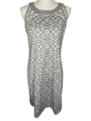 GRETCHEN SCOTT Isosceles Rio Gio Dress in Neutral Size Large