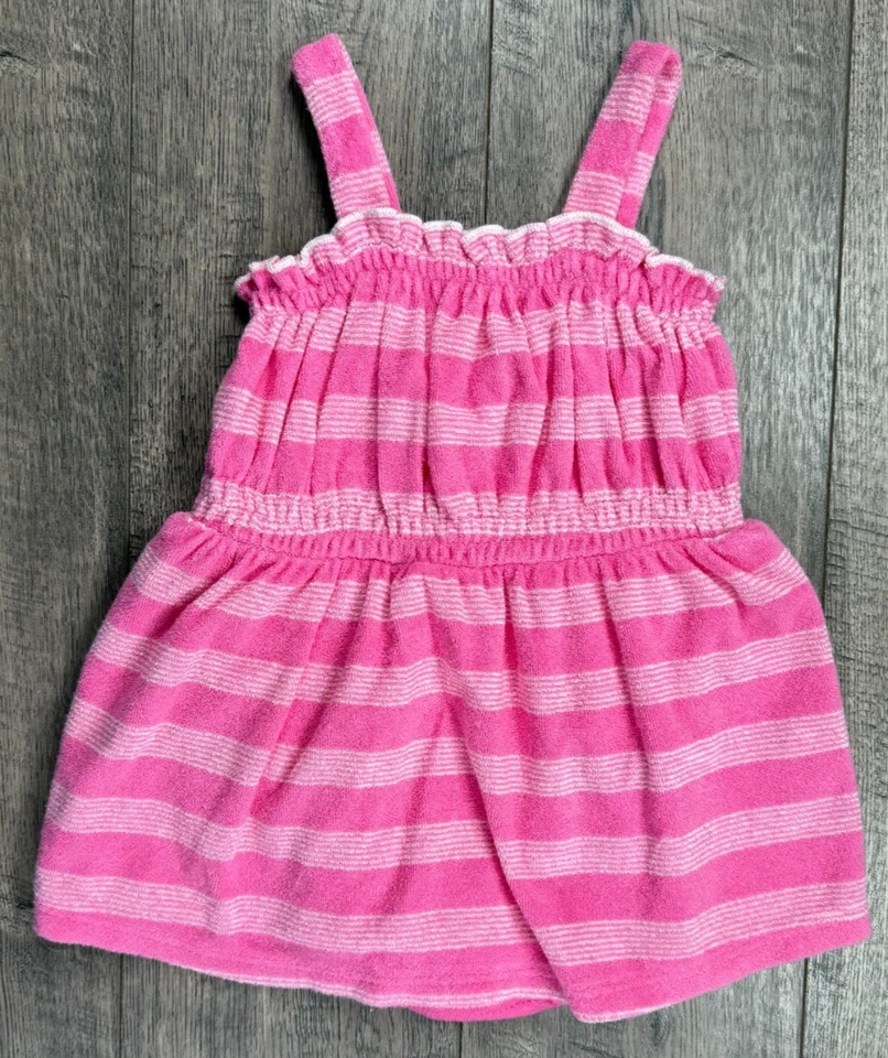 Baby Girl Clothes Splendid 18-24 Month Pink Terry Cloth Skort Outfit - Image 2 of 3