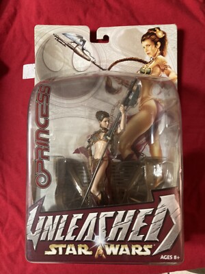 Star Wars Unleashed: Slave Leia 2004 Edition MOC
