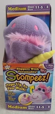 Stompeez! Unusual Unicorn Medium 11.5 - 2 As Seen on TV Boys Girls Slippers NEW!