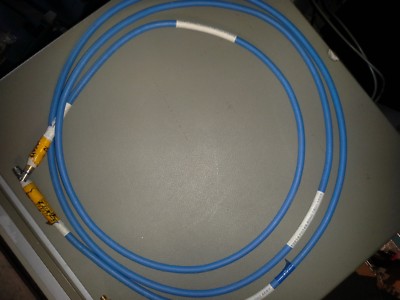 RF Cable 10ft long 13.5 GHz  Phase stable TESTED SMA M-M Flexco FC182 type USA