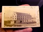 Original 1860s Civil War CDV Photograph Engraving Libby Prison Castle Thunder ?