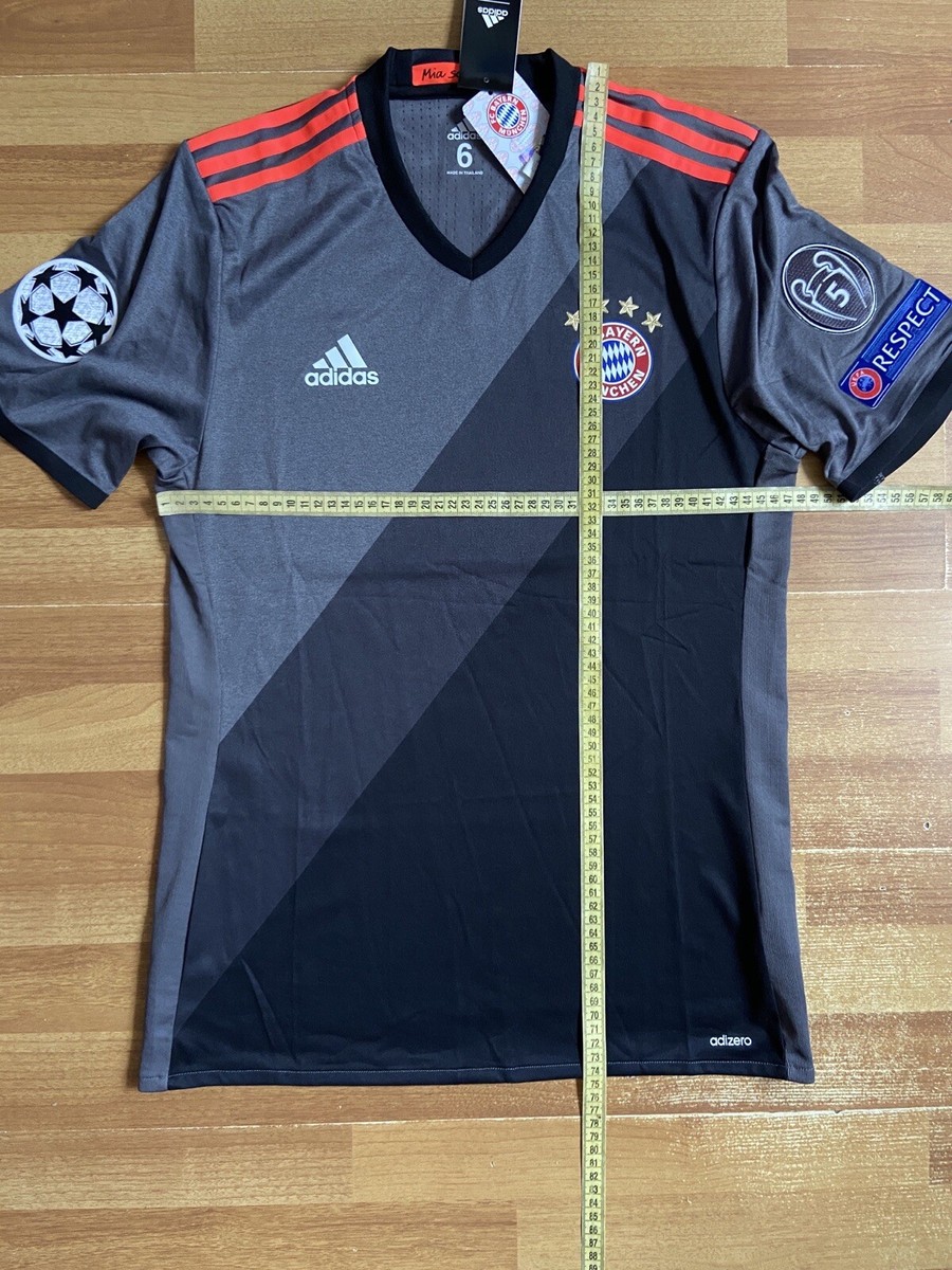 BAYERN MÜNICH 2016 2017 AWAY SHIRT JERSEY ADIDAS CD8479 6 ( M