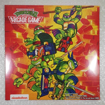 VINYLE TEENAGE MUTANT NINJA TURTLES II : THE ARCADE GAME NEW