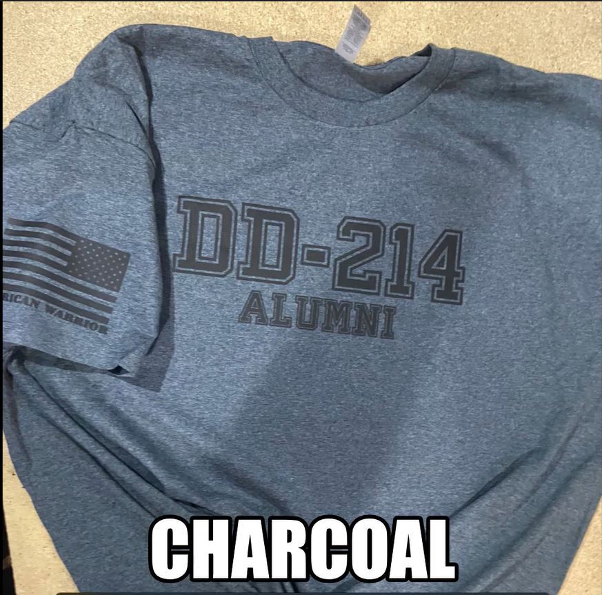 DD-214 Alumni T-shirt. Perfect For Marines, Army, Navy, Airforce