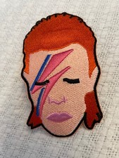 David Bowie Patch - NEW - 4 inch x 2.5 inch (10 cm x 6 cm)