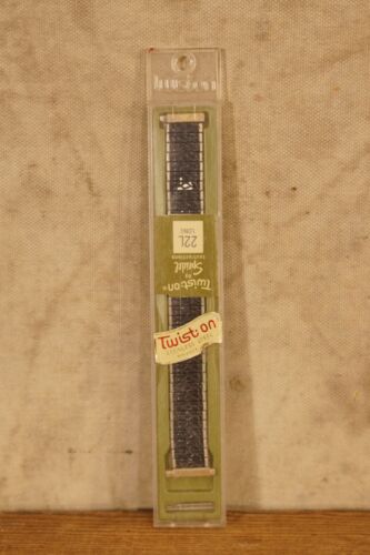Vintage NOS Wrist Watch Band Men's 22L Long Speidel Stainless Steel