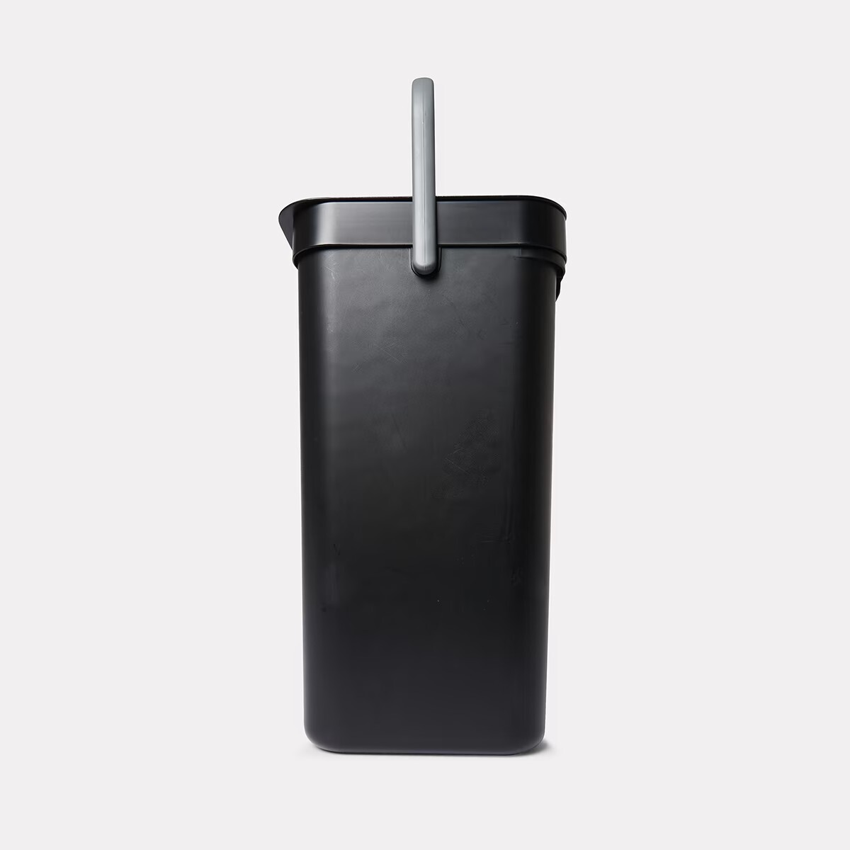 12L Rubbish Bin Rectangular Flip Top Bin Kitchen Bathroom Office