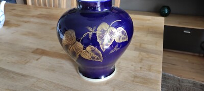 Weimar Porzellan Vase Echt Kobalt Isolde Sammlerstück Thüringen Rarität   