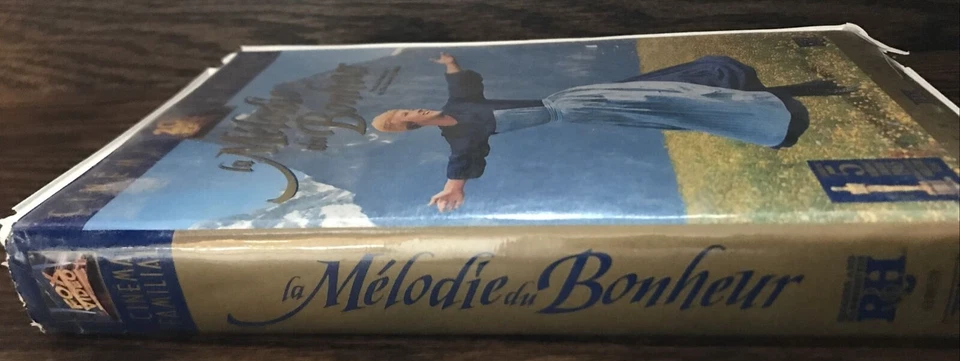 Sound of music (clamshell vhs 4100529) Mélodie Bonheur FRENCH version tested - Image 4 of 4