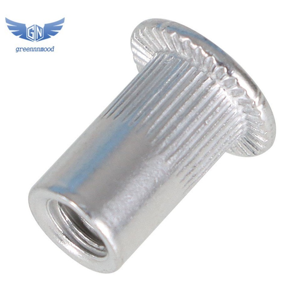 100 Pièces écrous à Riveter En Aluminium 10-24 UNC - Pour Rivet Gun, Garantie 1 An
