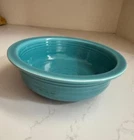 VINTAGE Fiesta Ware Vegetable Bowl- 8 1/4"- beautiful turquoise color