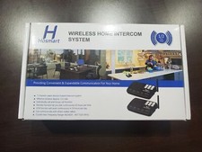 Hosmart HY777-04 Wireless Intercom System with 1/2 Mile Long Range and 7-Channel